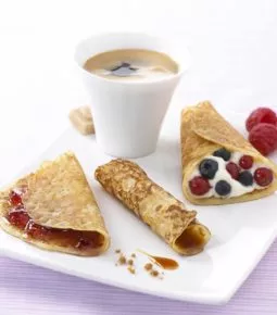 Café gourmand de crêpes